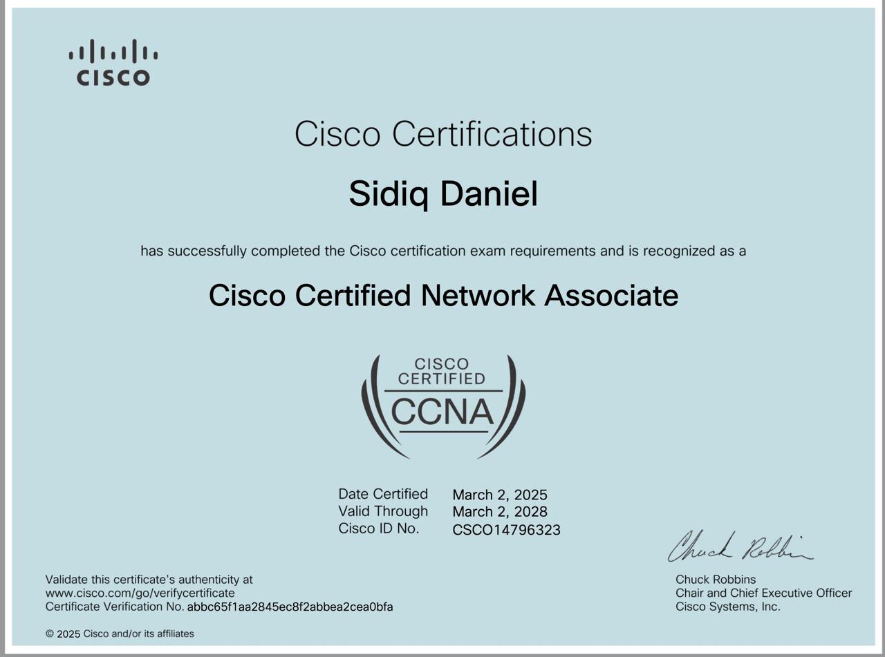 Cisco Certified Network Associate CCNA 200-301 V1.1